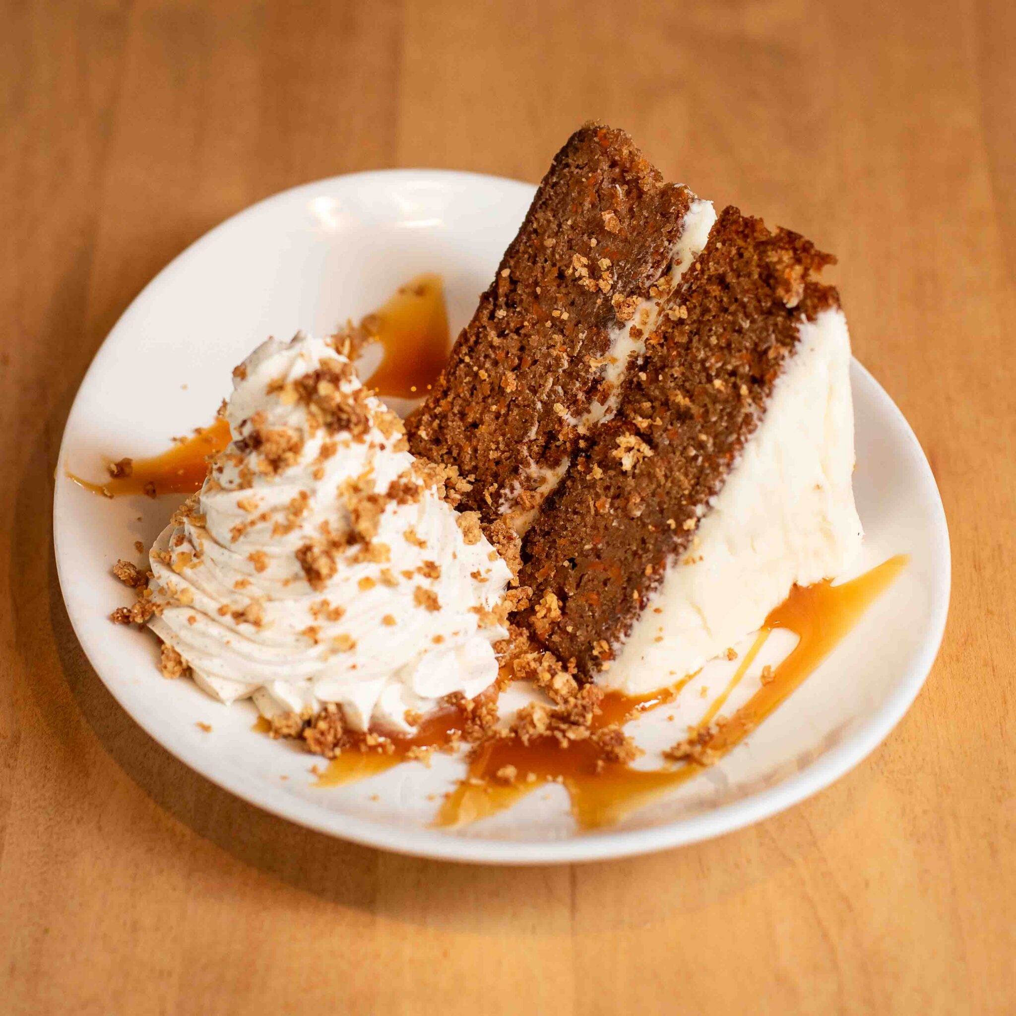 Buttercream Organic Carrot Cake