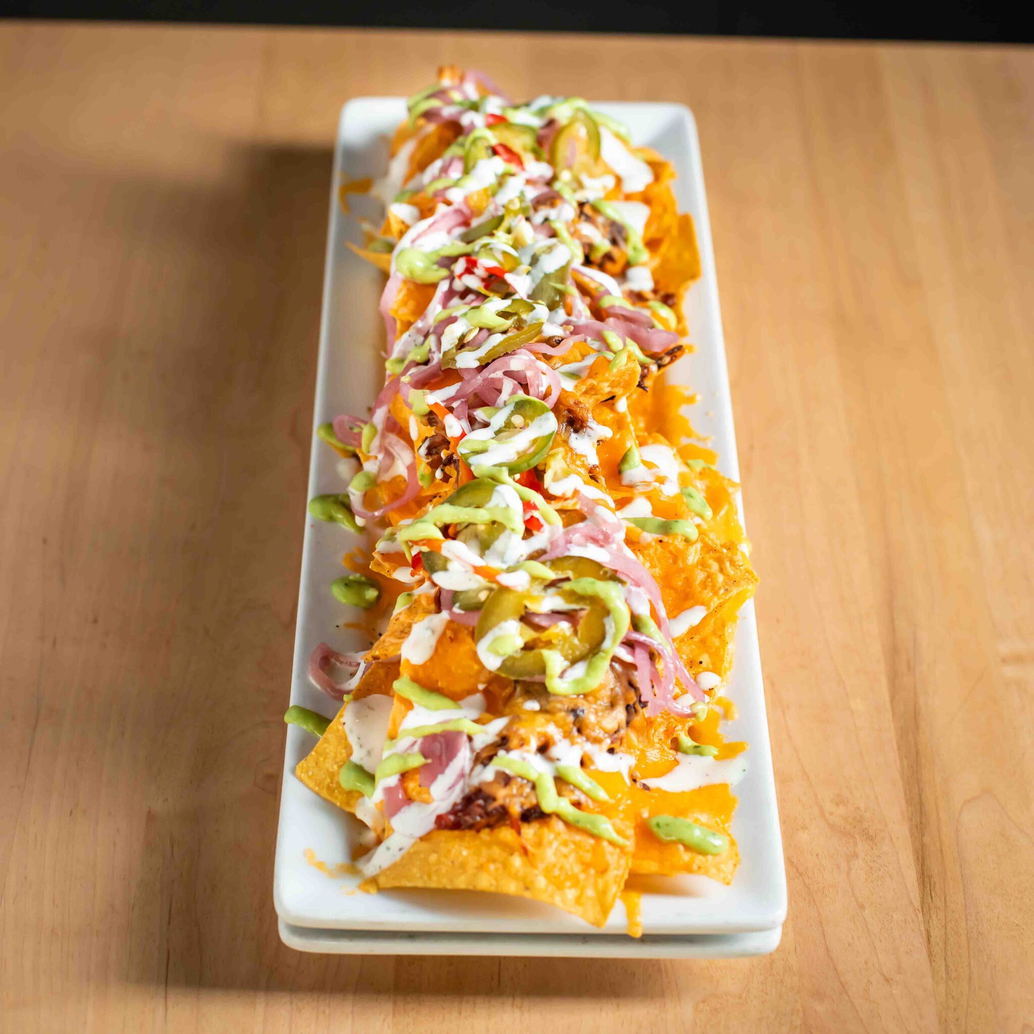 Savor Spear® Bourbon BBQ Pork Nachos