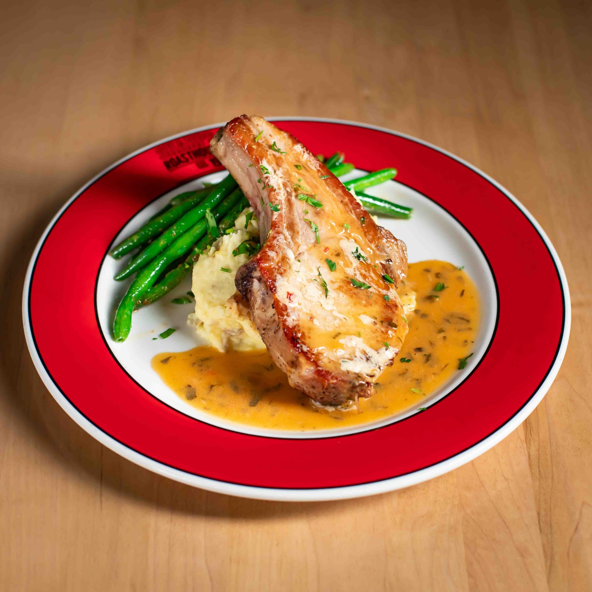 Maple Smoked Pork Chop