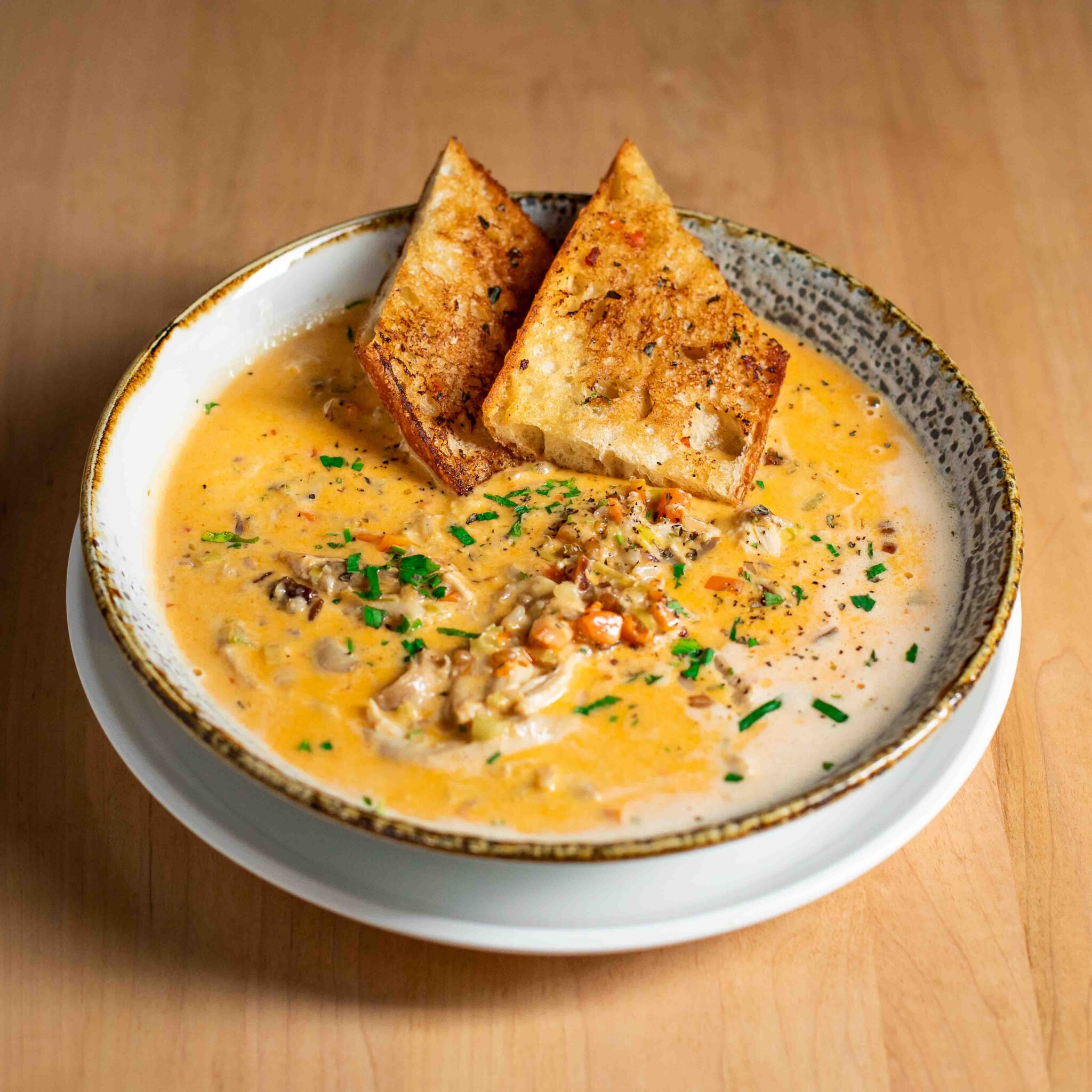 Savory Chicken and Wild Rice Stew